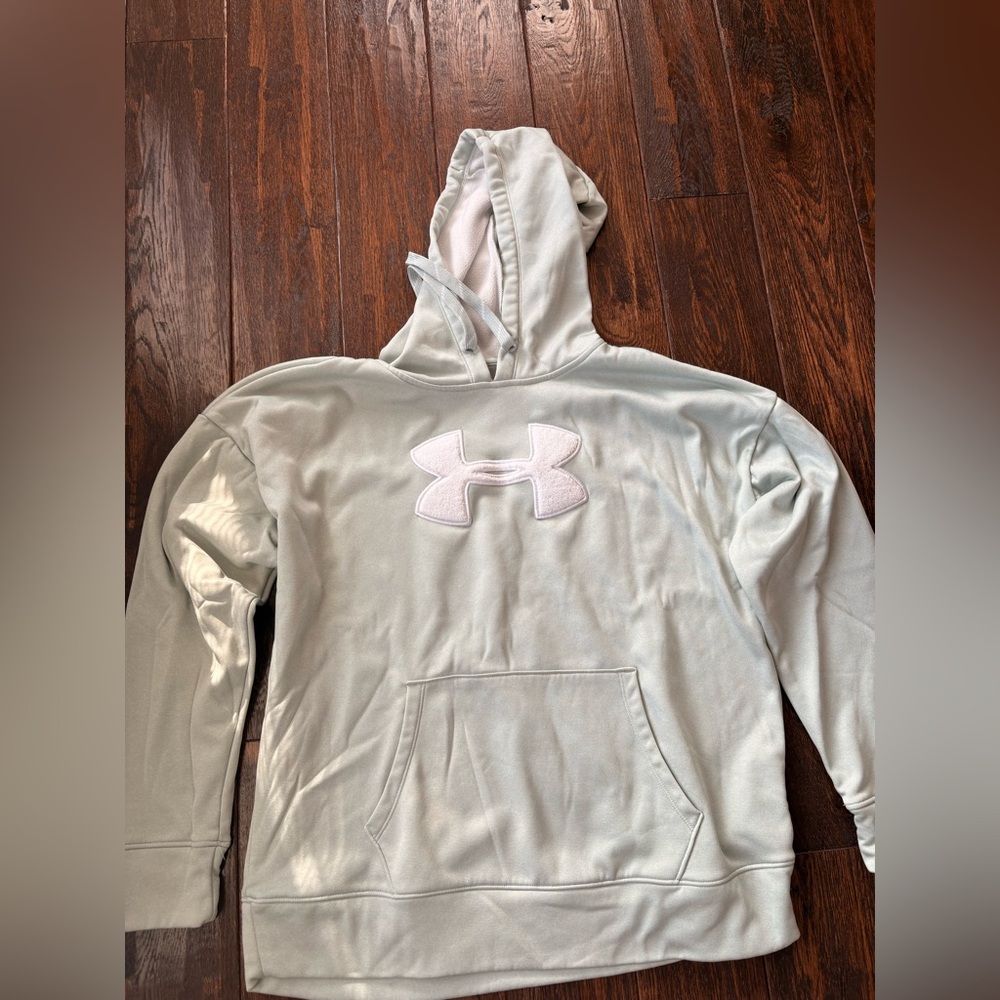 LG Soft Green Hoodie with Drawstring